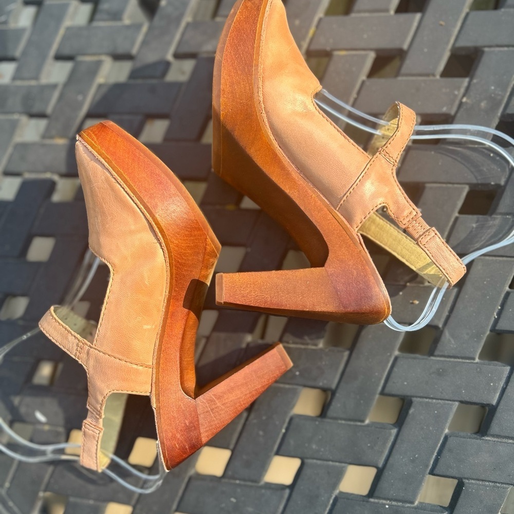 Latigo June Cali Clogs Anthropologie Stylish Slingback Leather Heels for Women - Picture 6 of 14